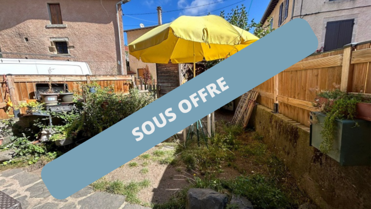 Maison mitoyenne 78 m2 avec jardin sur Vals près le Puy