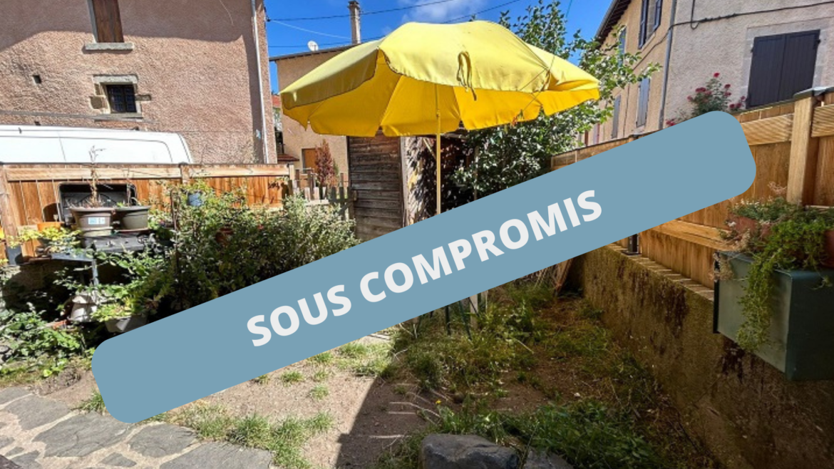 Maison mitoyenne 78 m2 avec jardin sur Vals près le Puy